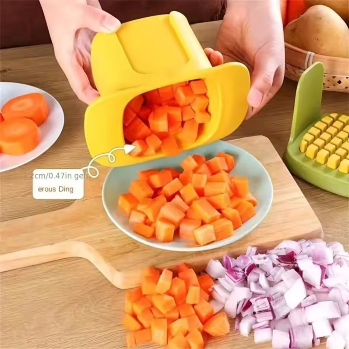 Picador de Verduras Mandolina Papas