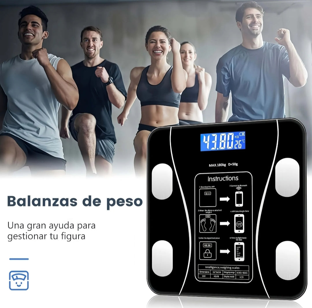 Báscula Electrónica Balanza Bluetooth In
